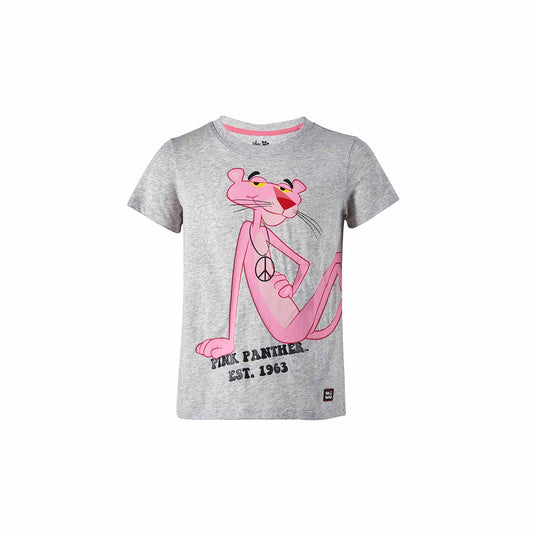 Polera Pink Panther Gris