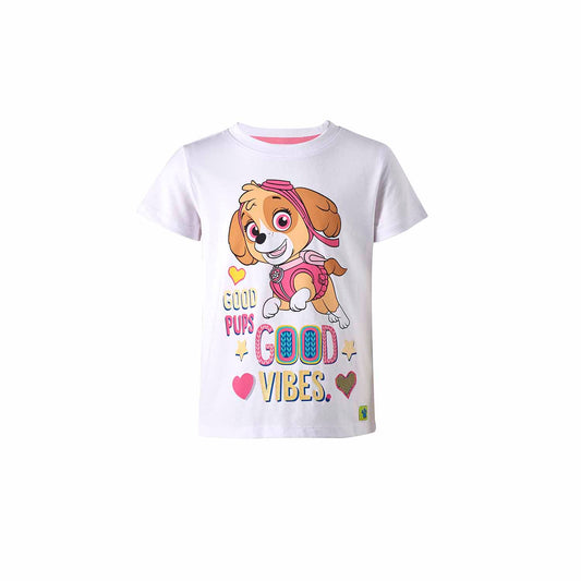 Polera Paw Patrol Blanco