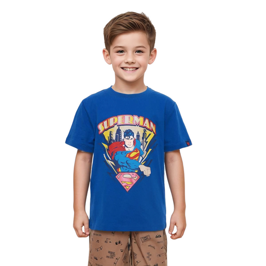 Polera Superman Azul