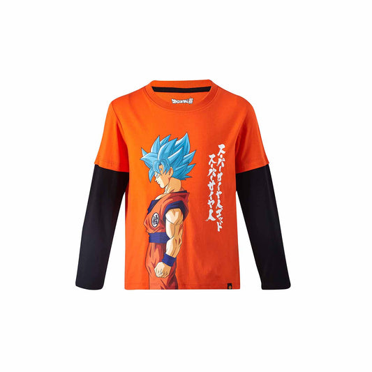 Polera Dragon Ball Naranjo