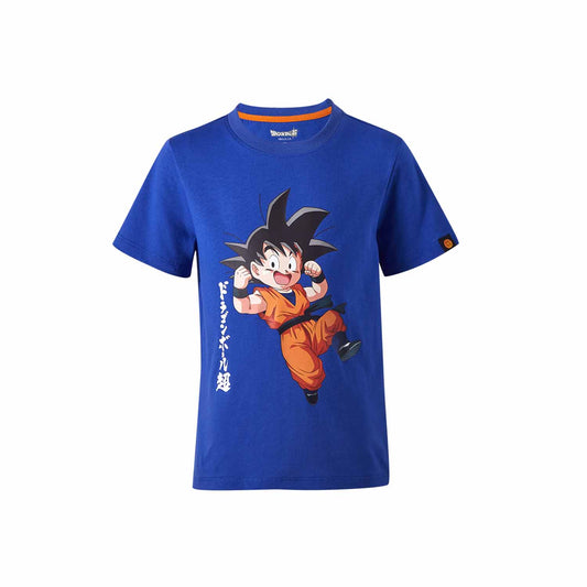 Polera Dragon Ball Goten Azul