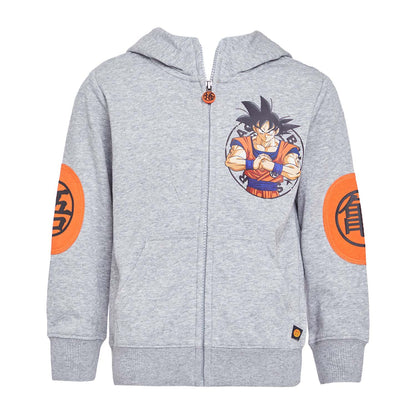 Polerón Dragon Ball Goku Gris