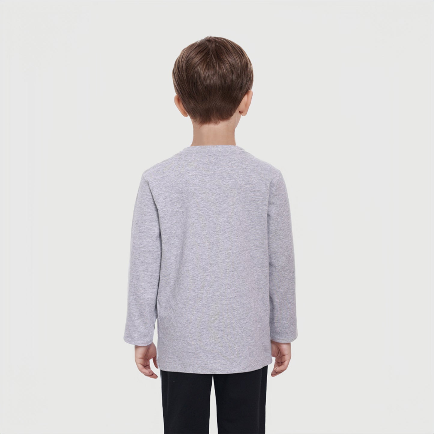 Polera Superman Gris Melange