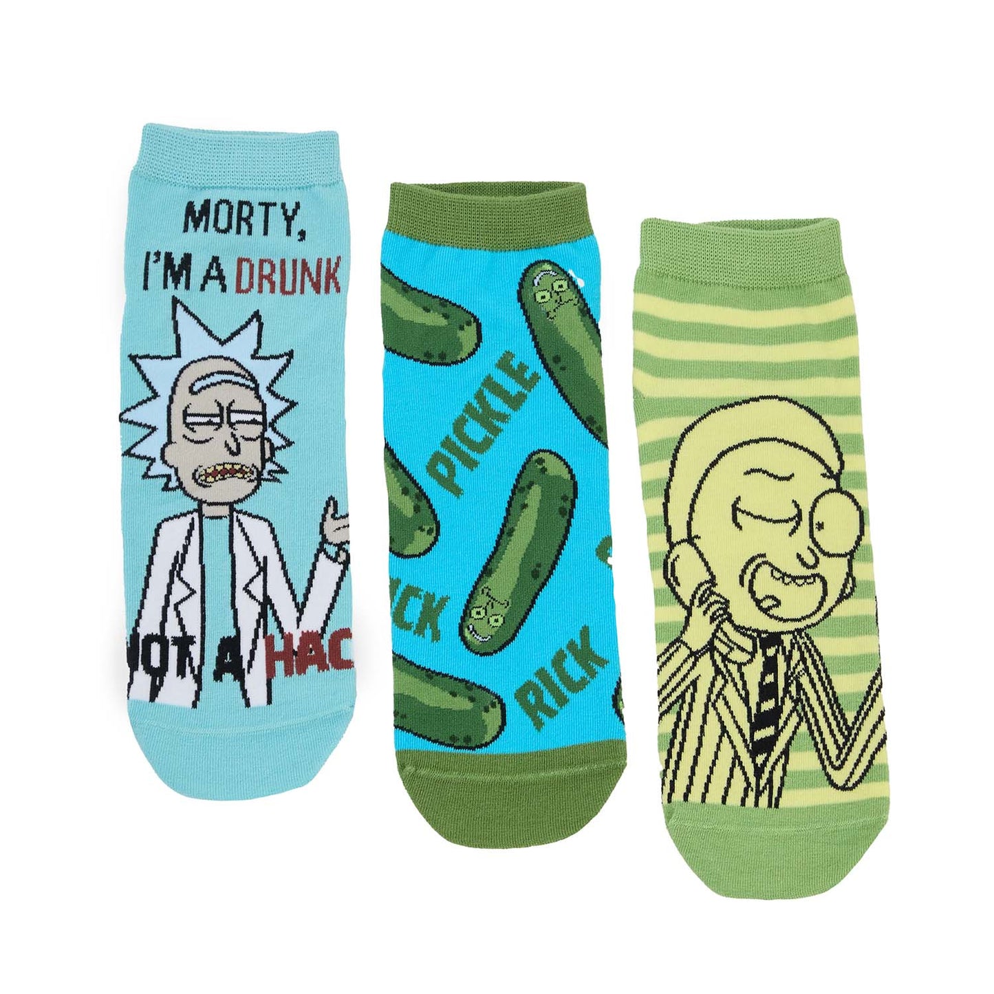 Calcetin Rick & Morty Verde