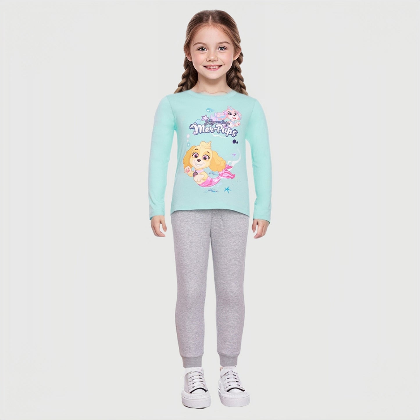 Polera Paw Patrol Celeste