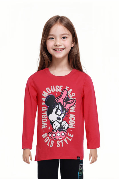 Polera Minnie Rojo