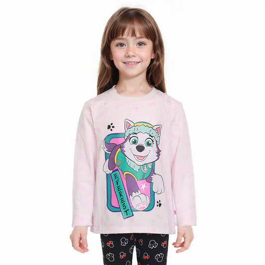 Polera Paw Patrol Everest Rosado