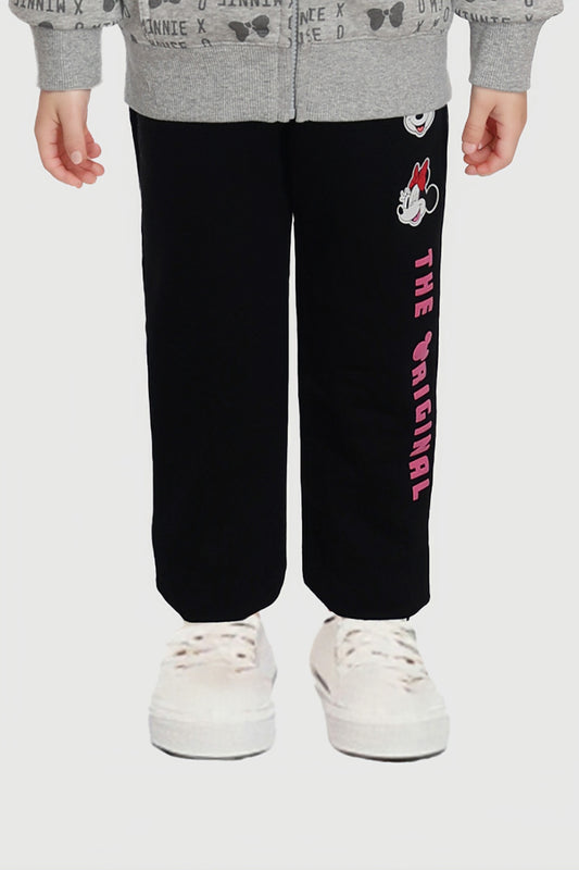 Pantalón Buzo Mickey y Minnie Negro