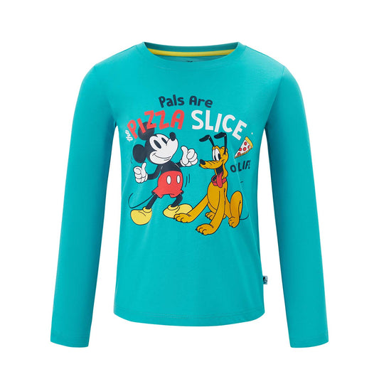 Polera Mickey Disney Turquesa