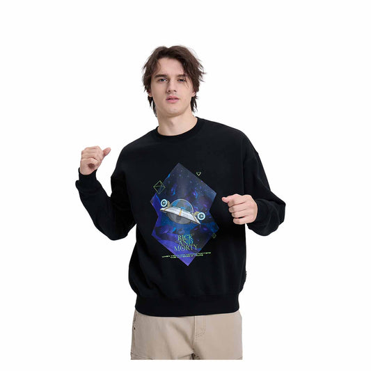 Polerón Rick & Morty Negro