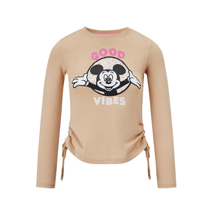 Polera Mickey Mouse Beige