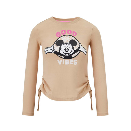 Polera Mickey Mouse Beige