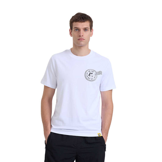 Polera Gato Félix Blanco