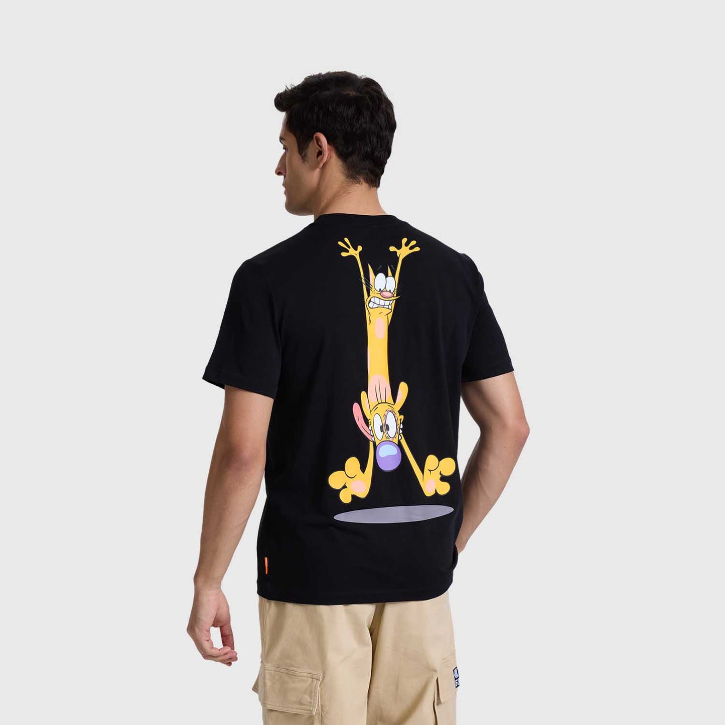 Polera Catdog Negro