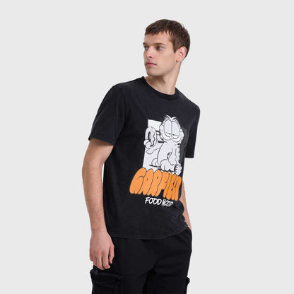 Polera Garfield Negra