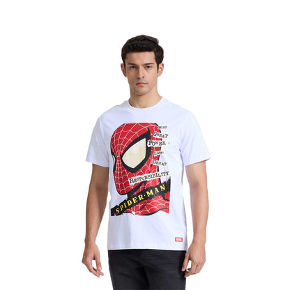 Polera Spider Man Blanco