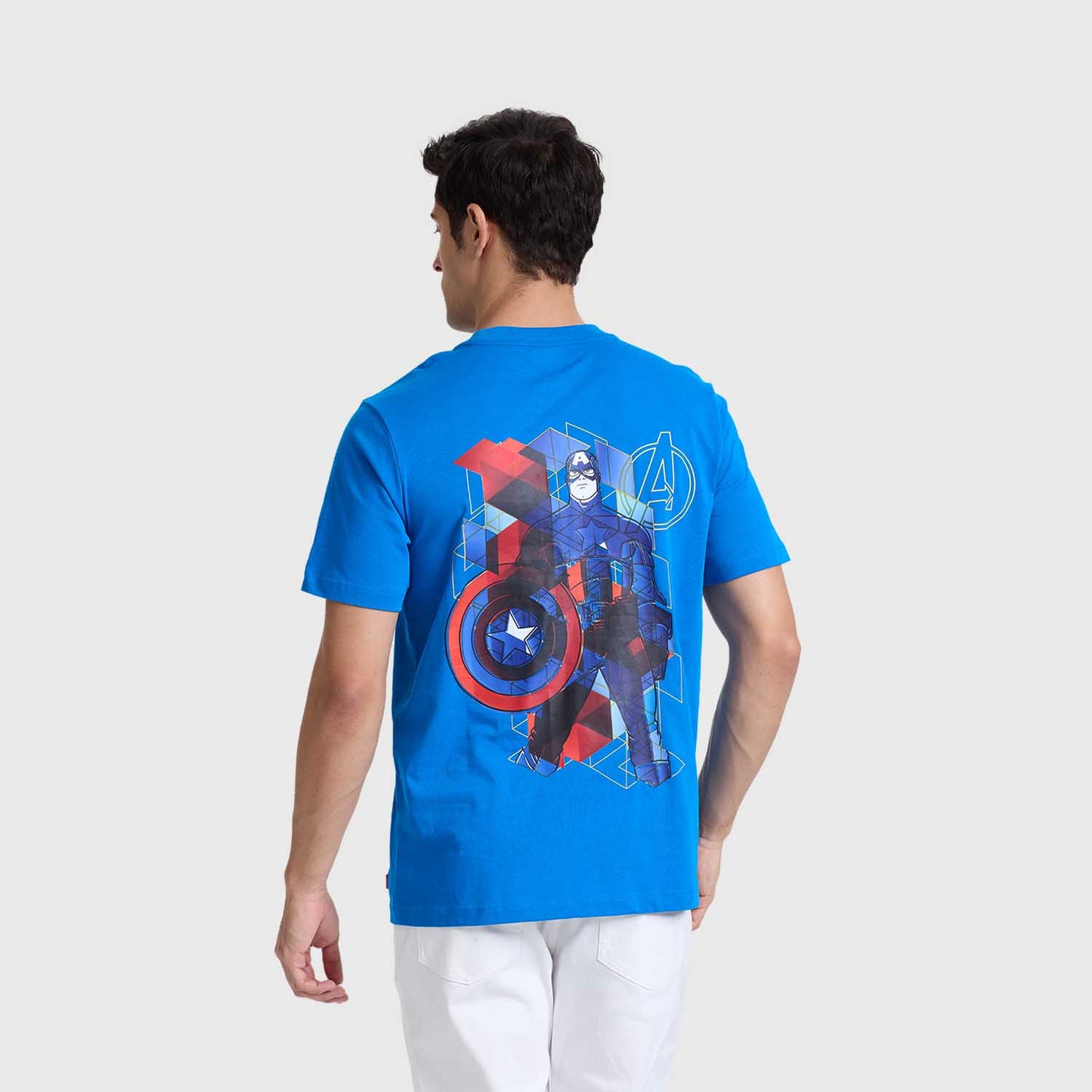 Polera Capitán America Azul