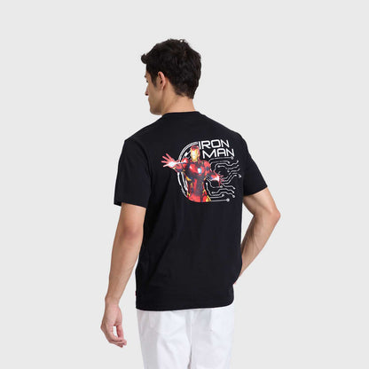 Polera Iron Man Negro