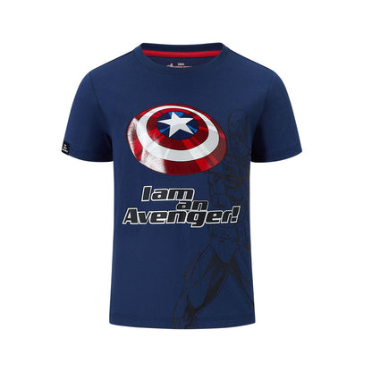 Polera Capitan America Azul