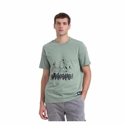 Polera Real Monsters Verde Militar