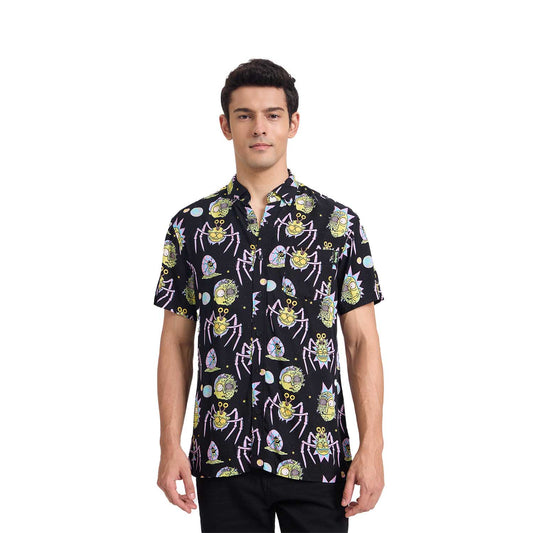 Camisa Rick & Morty Negro