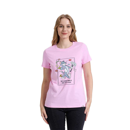 Polera Tom & Jerry Rosado