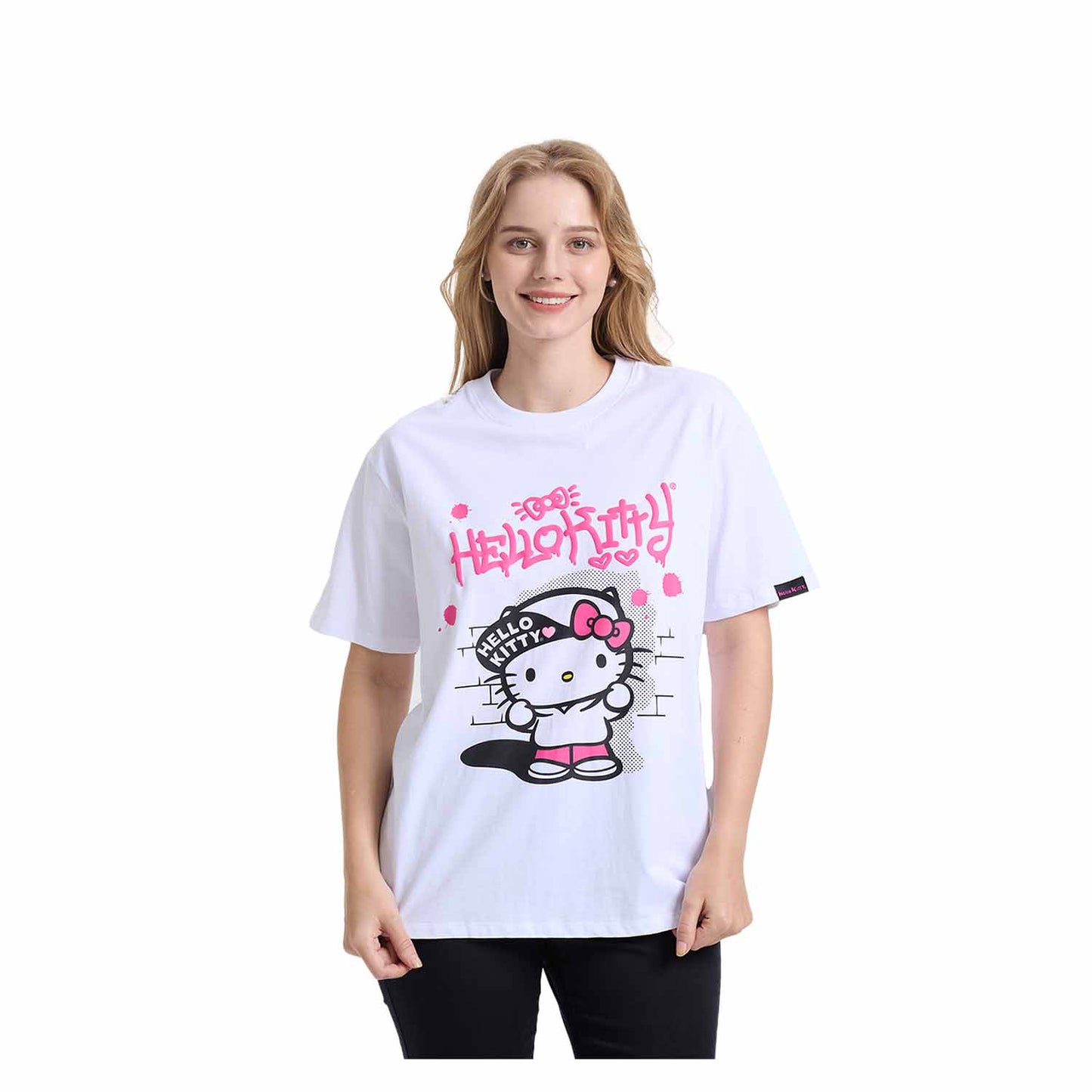 Polera Hello Kitty Blanco