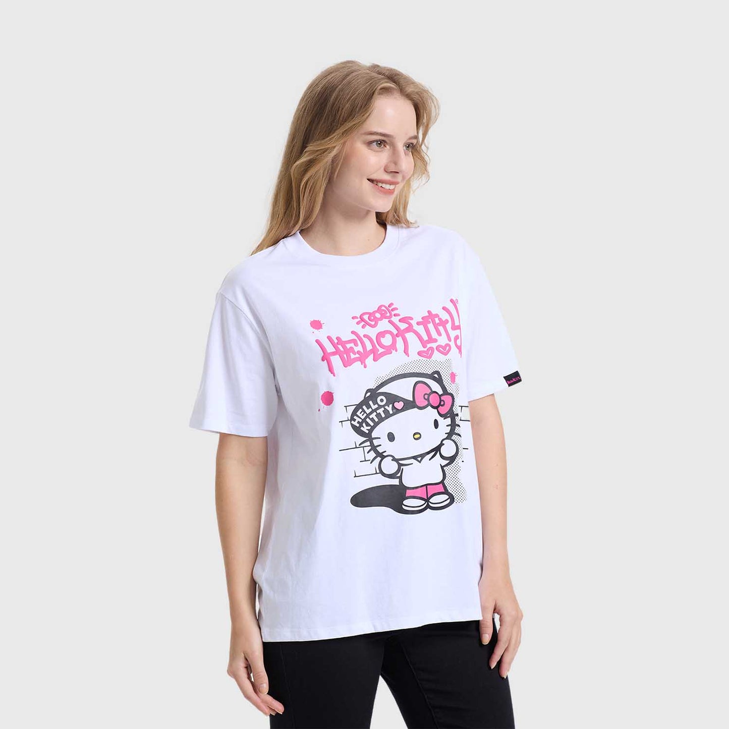 Polera Hello Kitty Blanco