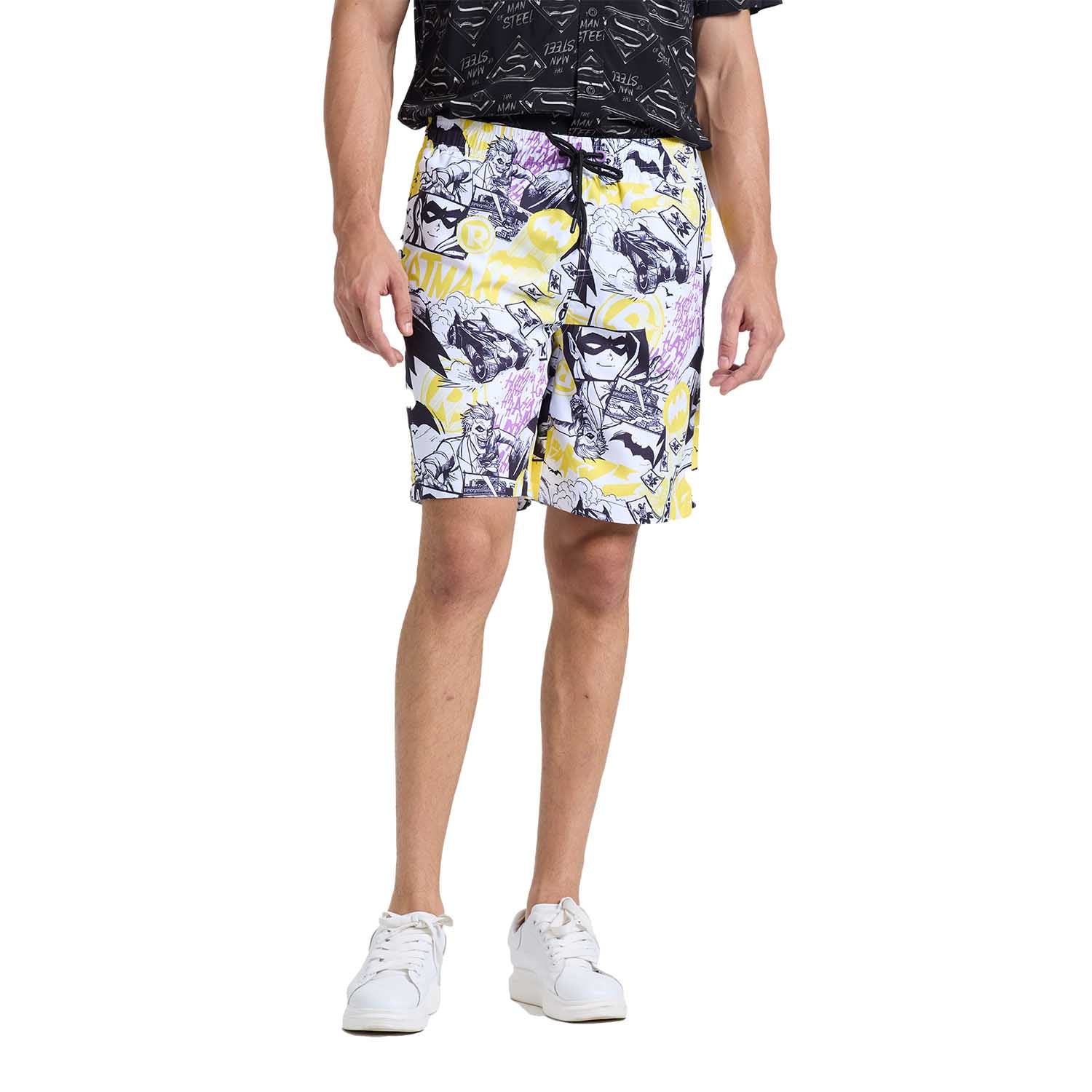 Short De Baño Batman DC Amarillo