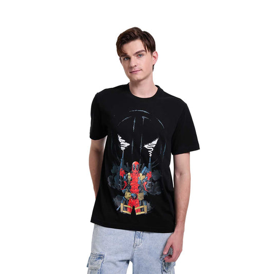 Polera Deadpool Negro