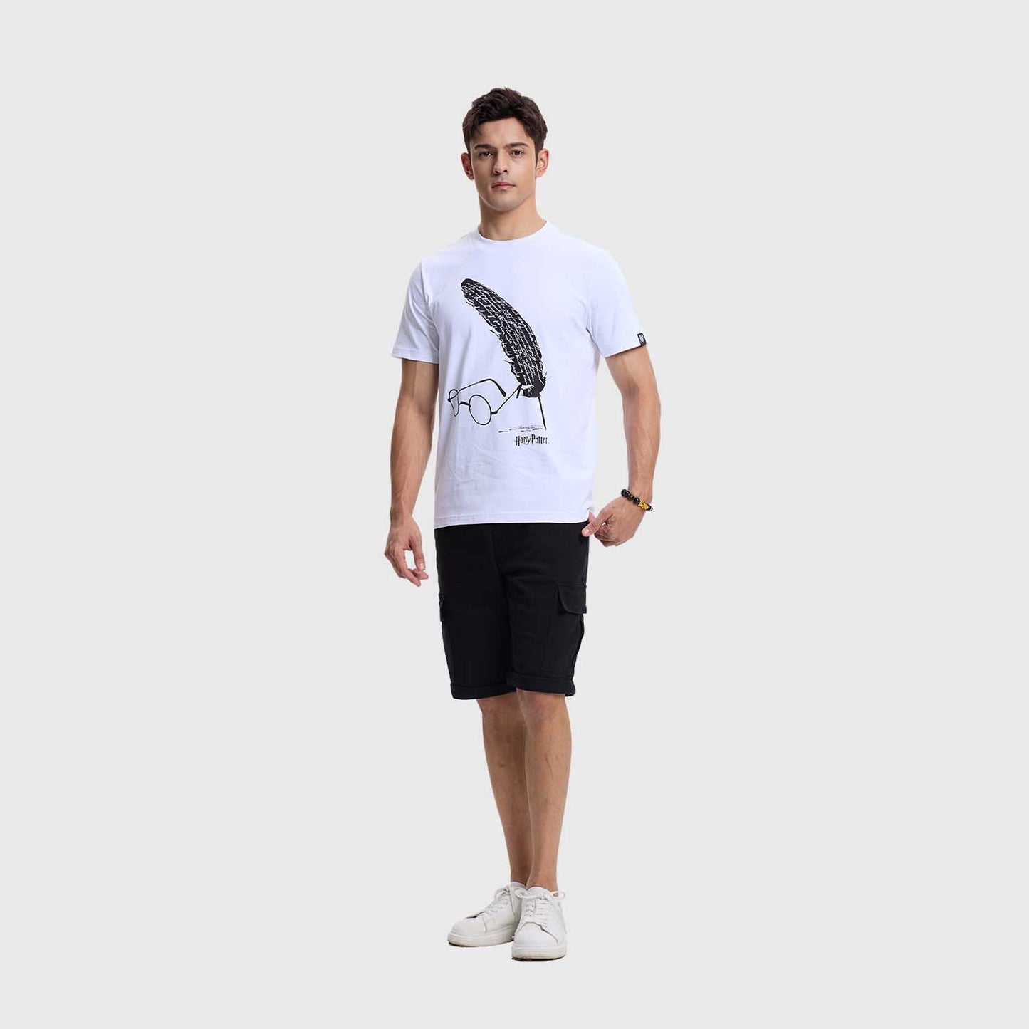 Polera Harry Potter Blanco