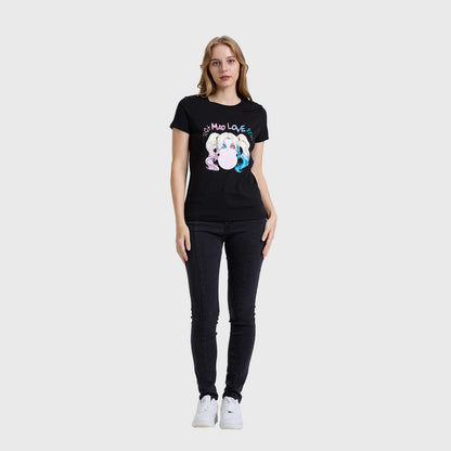 Polera Harley Quinn Negro