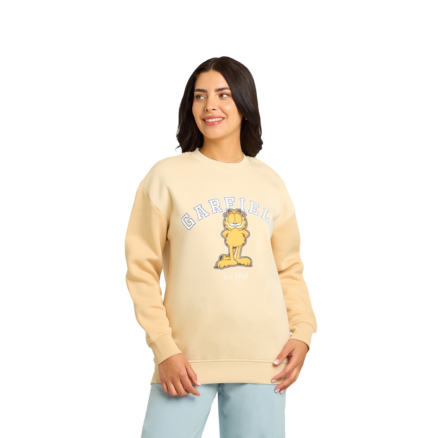 Polerón Garfield Beige