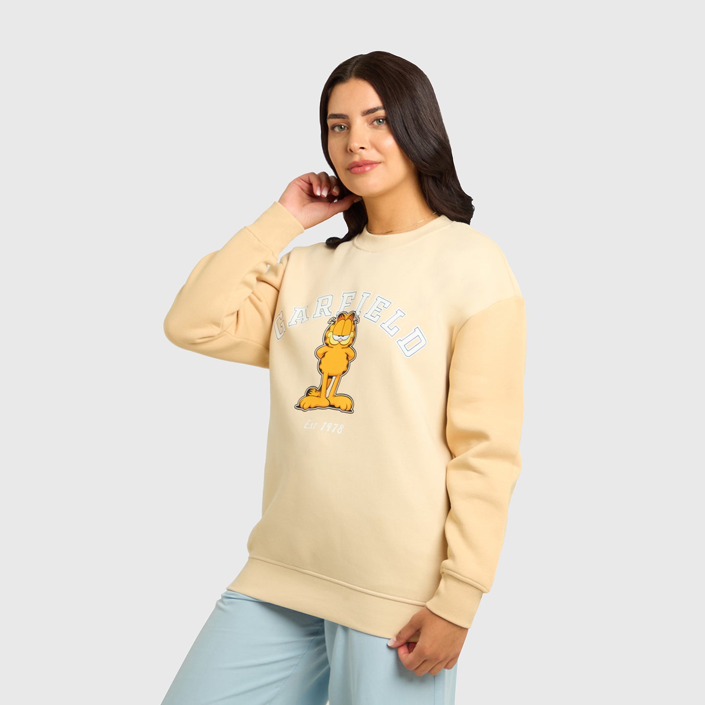 Polerón Garfield Beige