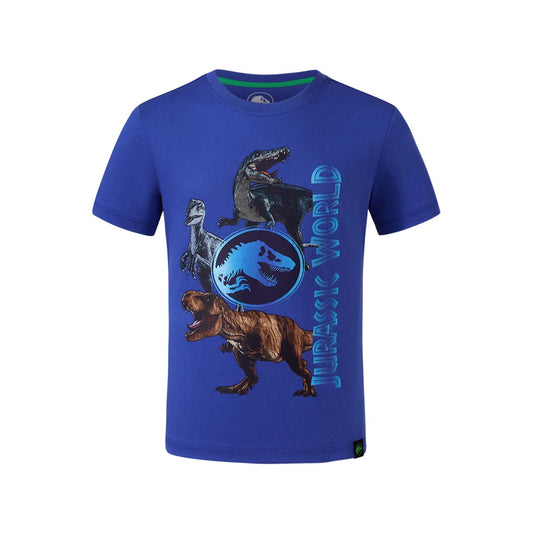 Polera Jurassic World Azul
