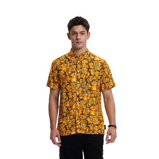 Camisa Garfield Naranja