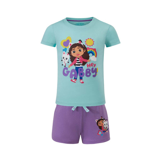 Pijama Gabby Dollhouse Menta