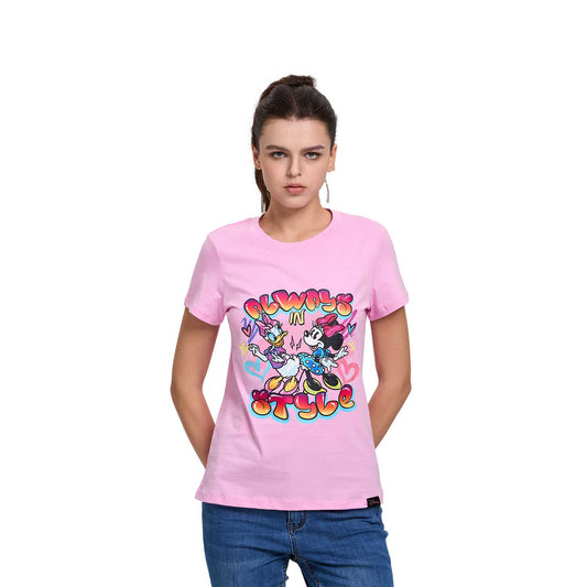 Polera Mickey Y Sus Amigos Rosado