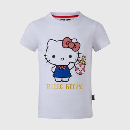 Polera Niña Bipack Hello Kitty Rojo / Blanca