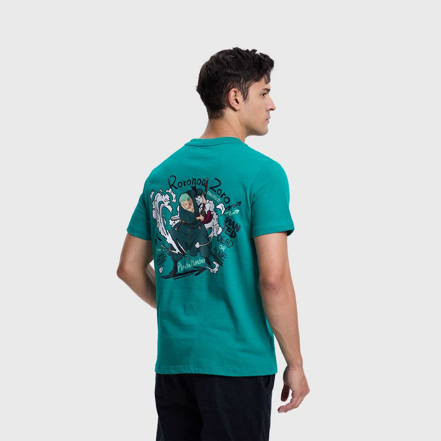 Polera One Piece Zoro Verde