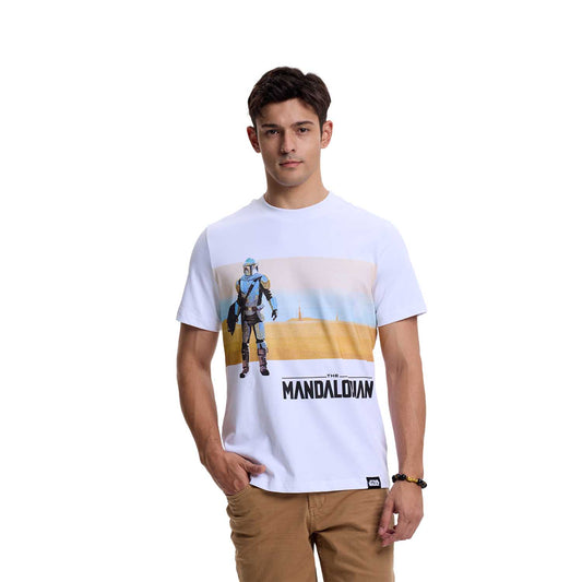 Polera Mandalorian Blanca