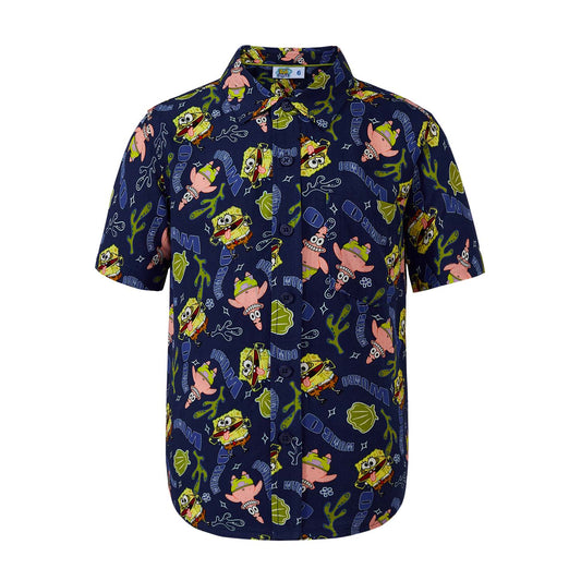 Camisa Bob Esponja Azul