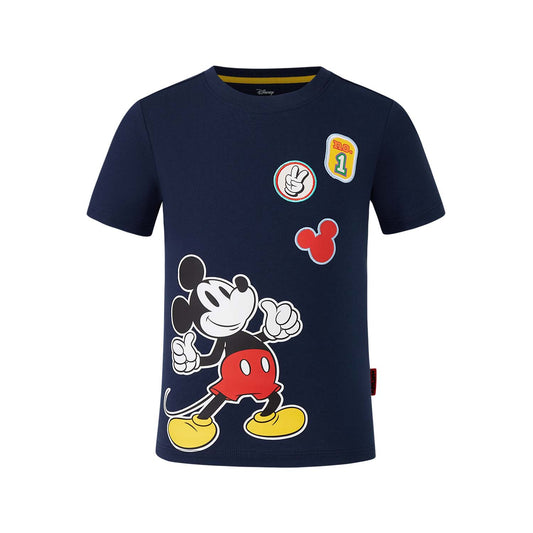 Polera Niño Mickey Y Sus Amigos Azul I