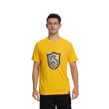 Polera Hombre Harry Potter Hufflepuff Amarillo