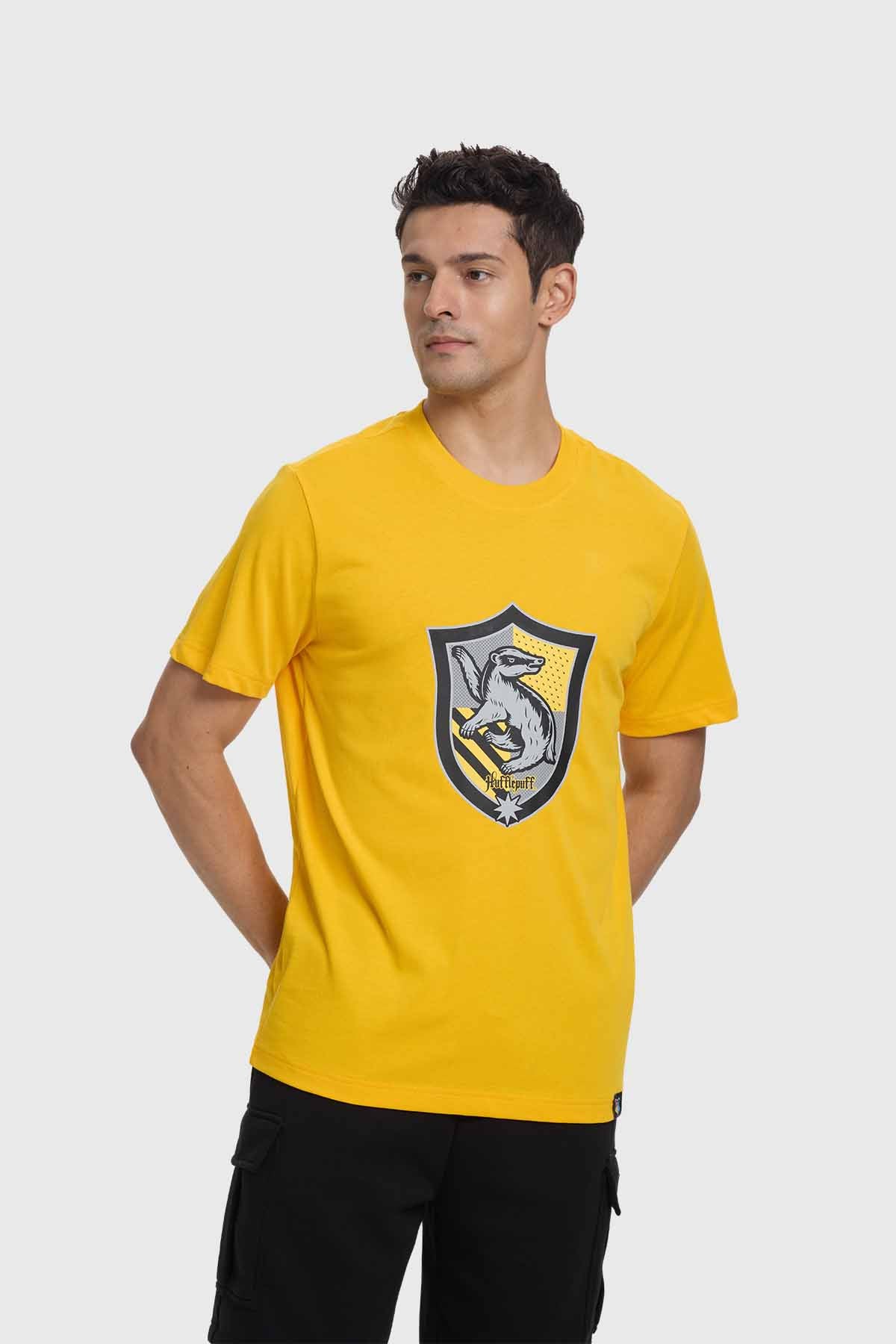 Polera Harry Potter Hufflepuff Amarilla