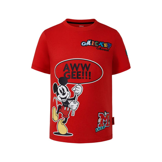 Polera Mickey Y Sus Amigos Rojo