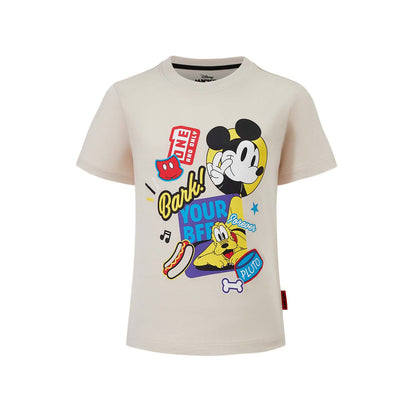 Polera Mickey Y Sus Amigos Beige