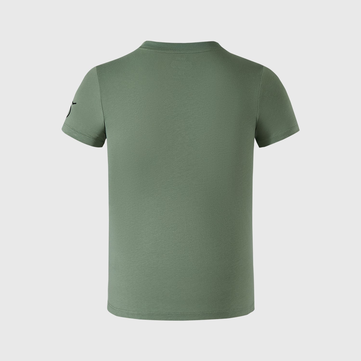 Polera verde con estampado de Naruto y Kakashi en estilo ilustración manga, Naruto en pose dinámica y Kakashi con actitud seria, ideal para fans del universo ninja.