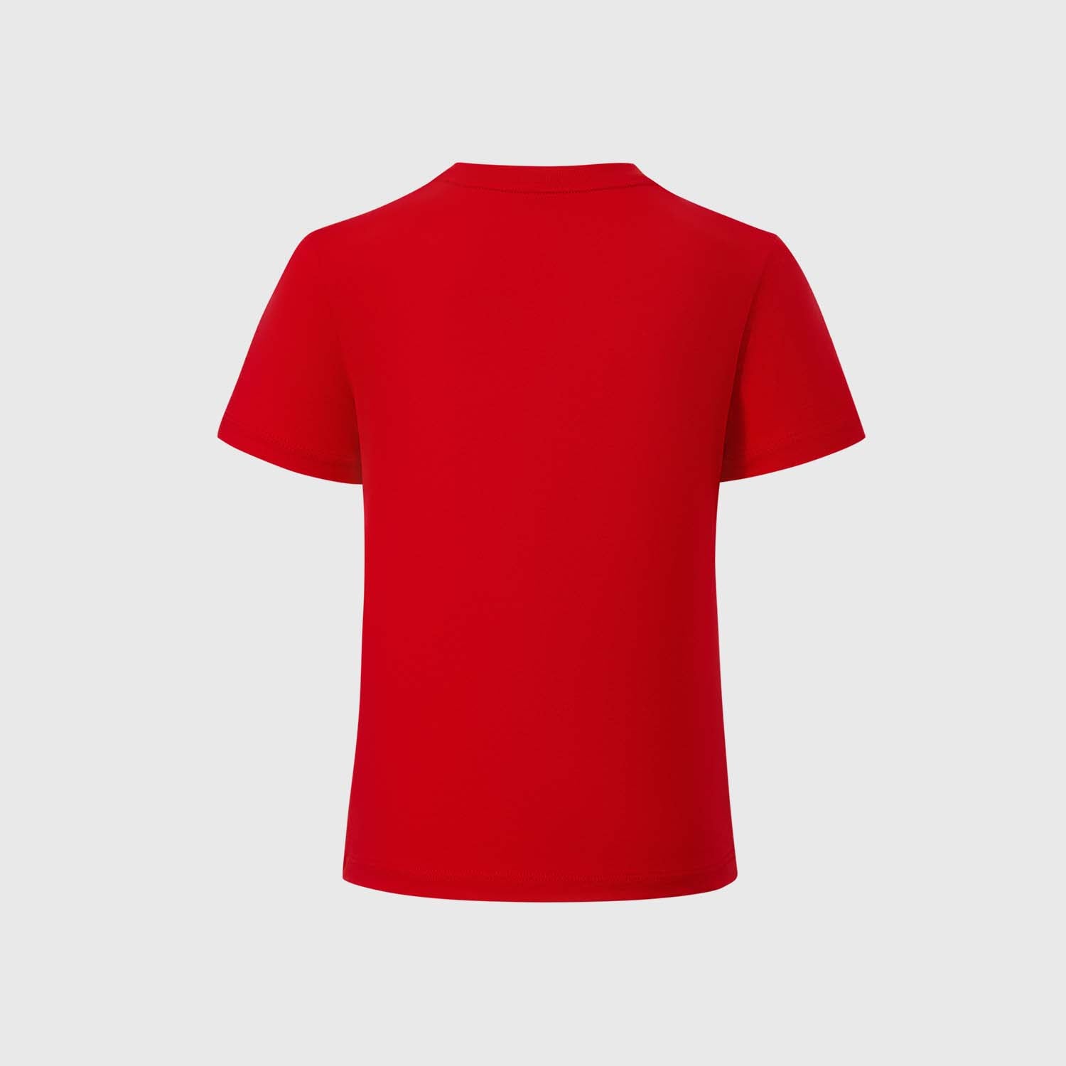 Polera roja de Star Wars con ilustración de Darth Vader empuñando su sable de luz frente a la Estrella de la Muerte, diseño impactante que resalta la esencia del lado oscuro.