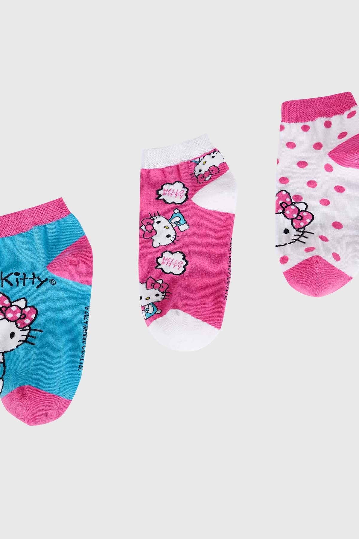 Calceta Tripack Hello Kitty